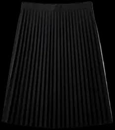 Pleated skirt · black